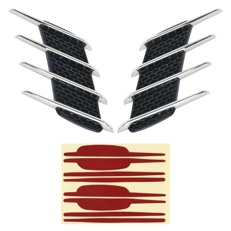 High Quality Car Decorative Stickers (2 pcs in one packaging, the price is for 2 pcs)(Black)