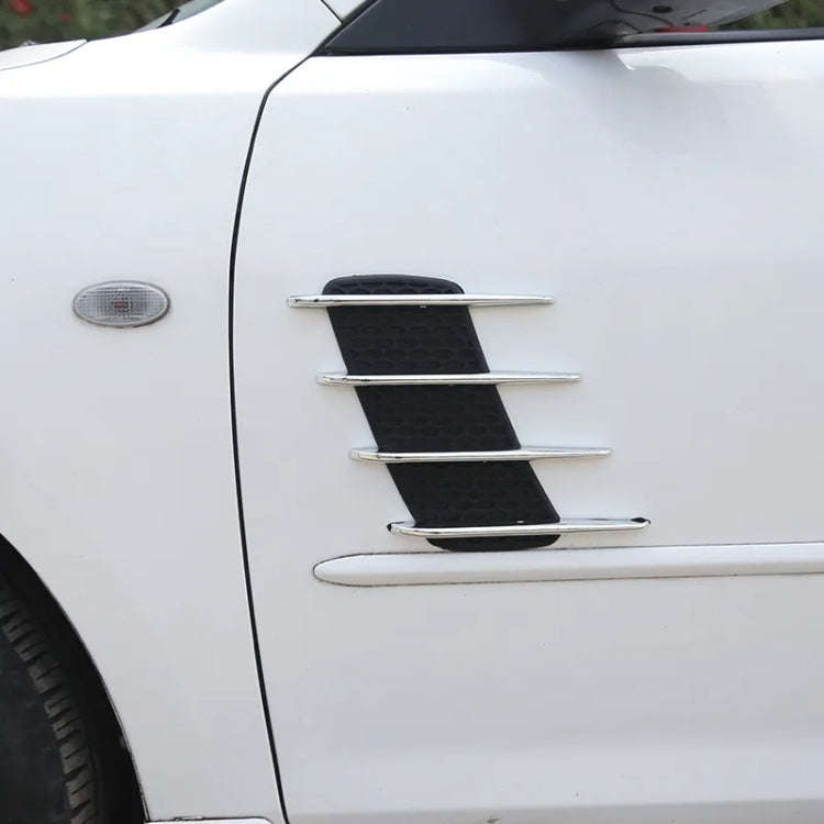 High Quality Car Decorative Stickers (2 pcs in one packaging, the price is for 2 pcs)(Black)