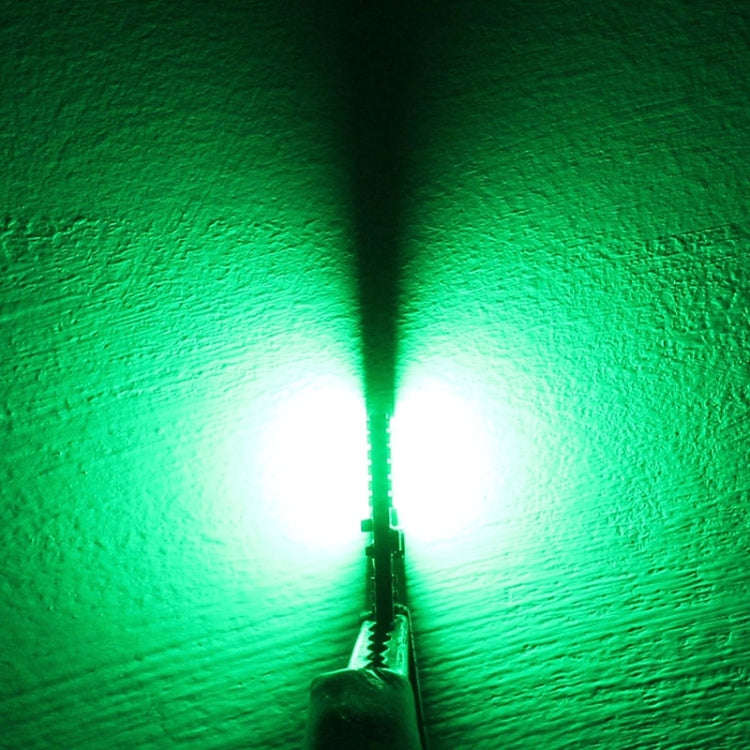 2 PCS T10 4.8W 720LM Green Light 24 SMD 4014 LED Error-Free Canbus Car Clearance Lights Lamp, DC 12V