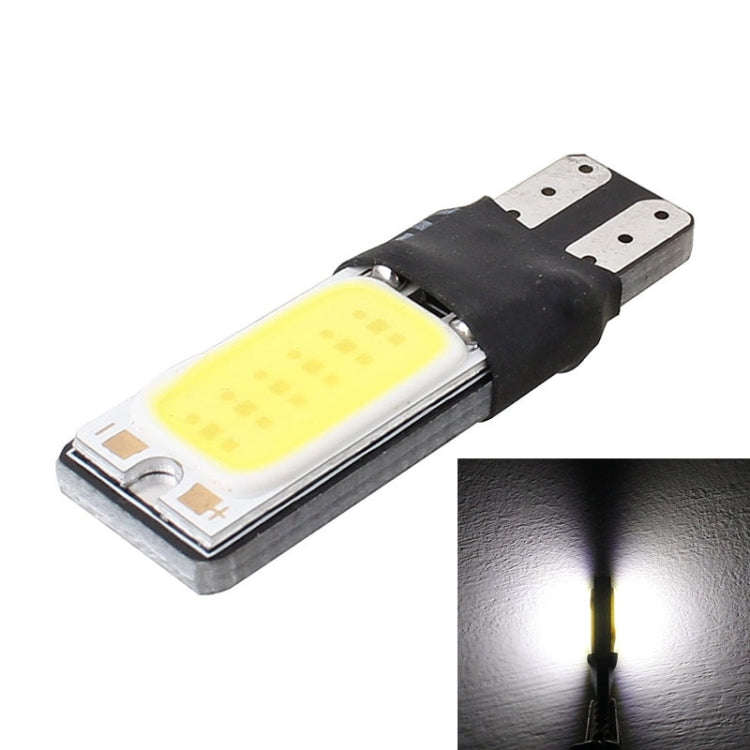 2 PCS T10 6W 180LM White Light Double-Faced 2 COB LED Decode Canbus Error-Free Car Clearnce Readi...