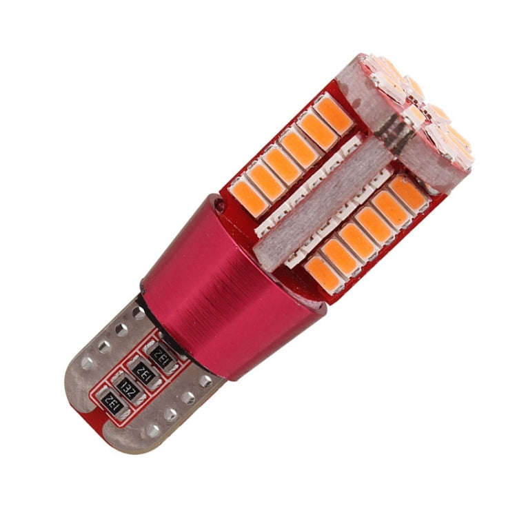 2 PCS T10 5W 285LM Pink Light 57 SMD 4014 LED Error-Free Canbus Car Clearance Lights Lamp, DC 12V
