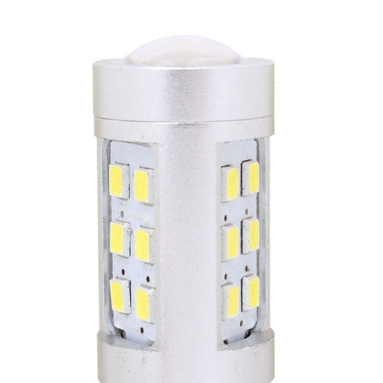 2 PCS T20 4.2W 630LM White Light Dual Wires 21 LED 2835 SMD Car Brake Light Daytime Running Light...