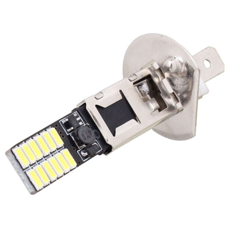 2 PCS H1 4.8W 720LM 6500K White Light 24 LED SMD 4014 Error-Free Canbus Car Clearance Lights Lamp...