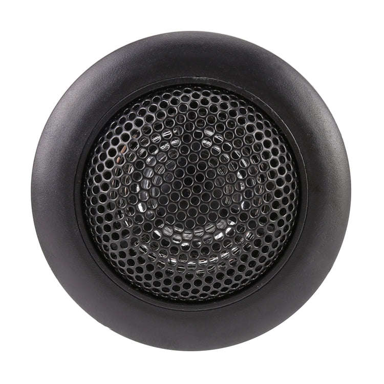 2 PCS 500W High Efficiency Mini Dome Tweeter Speakers for Car Audio System(Black)