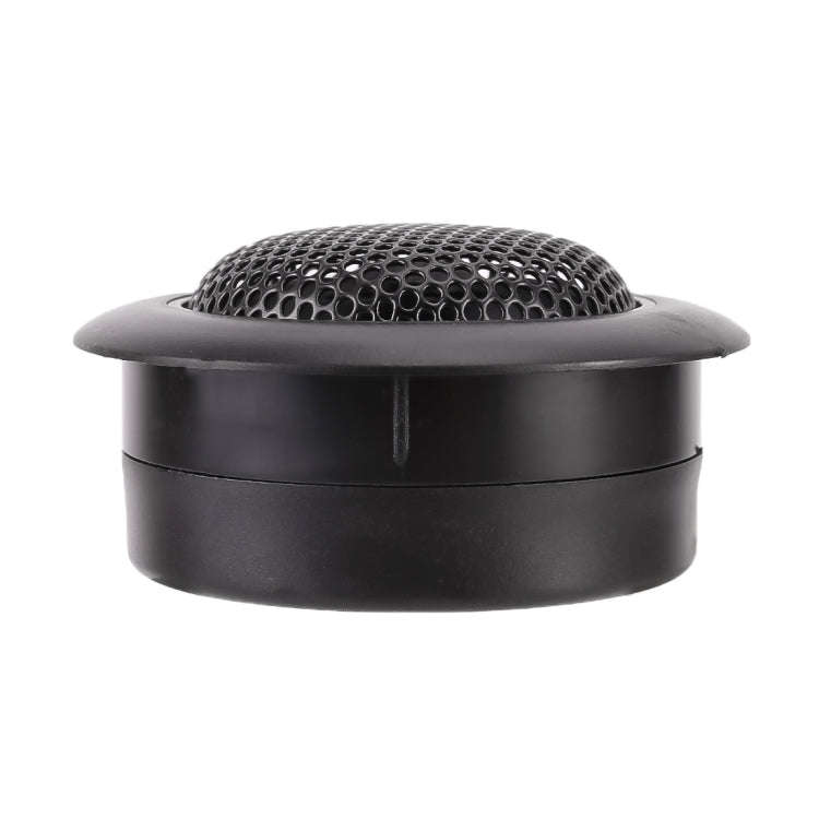 2 PCS 500W High Efficiency Mini Dome Tweeter Speakers for Car Audio System(Black)