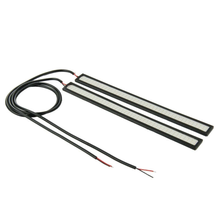 2 PCS 6W*2 DRL LED Blue Light Bar Car Light Source Waterproof Daytime Running Lights, DC 12V