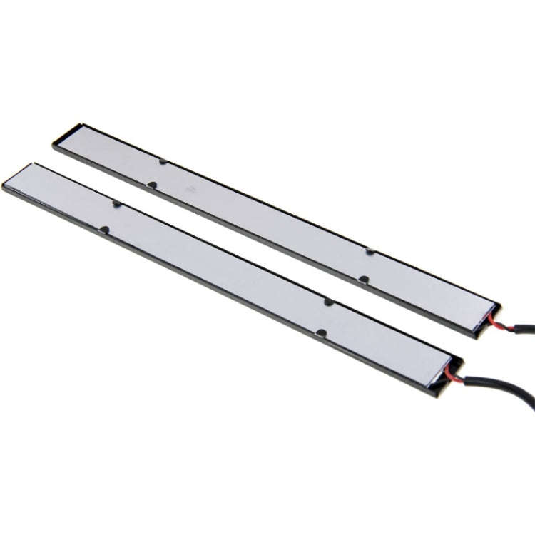 2 PCS 6W*2 DRL LED ICE Blue Light Bar Car Light Source Waterproof Daytime Running Lights, DC 12V