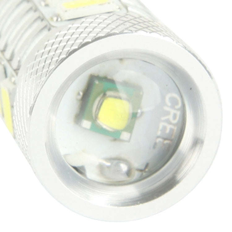 1156 11W White LED Turn Light for Vehicles, DC 12-30V, 12 LED SMD 5630 Light + 5W 1 LED Light