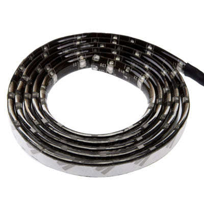 1.7W Blue Light 60 LED 3528 SMD Waterproof Flexible Car Strip Light, DC 12V, Length: 1m