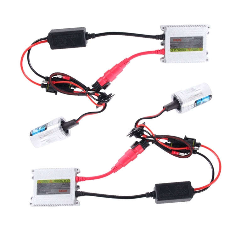DC12V 35W 2x H11 Slim HID Xenon Light, High Intensity Discharge Lamp, Color Temperature: 6000K