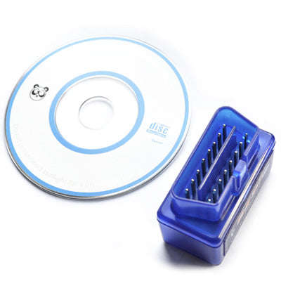 Super Mini ELM327 Bluetooth OBDII V2.1 Car Diagnostic Interface Tool, Support OBDII-ISO 9141-2, I...