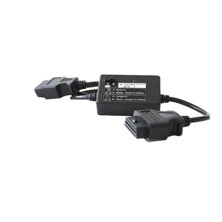 S1279 Lexia PP2000 Diagnostic Connector Module for Peugeot  Citroen (Nemo, Bipper, Boxer III, Jum...