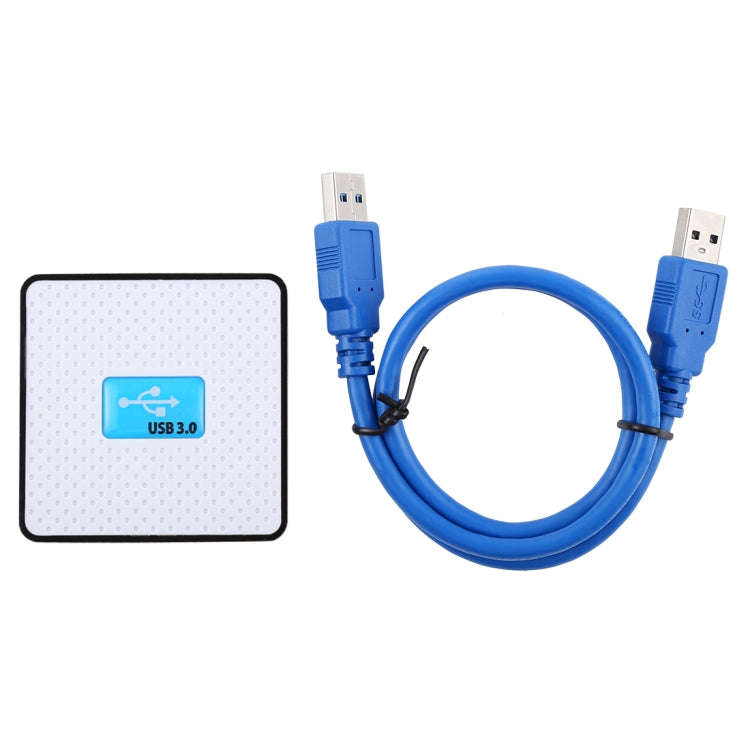 USB 3.0 All-in-1 Card Reader, Super Speed 5Gbps, Support CF / SD / TF / M2 / XD Card(White)