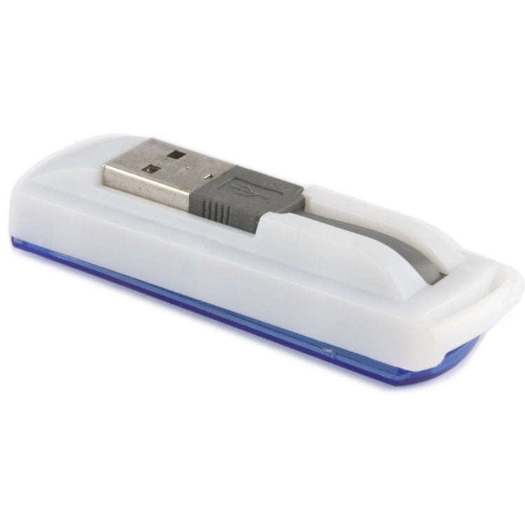 20 PCS USB 2.0 Multi Card Reader, Support SD / MMC, MS, TF, M2 Card, Random Color Delivery