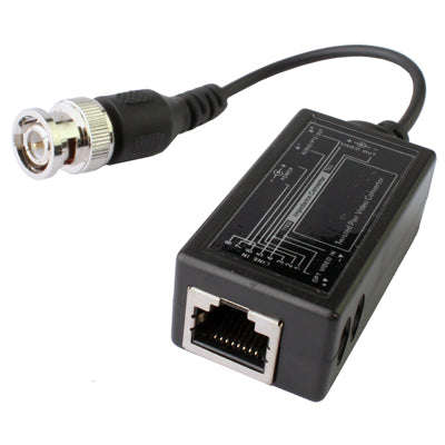 CCTV Equipment Camera BNC Video Balun Transceiver(Black)