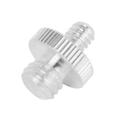 10pcs 1/4 to 3/8 Stainless Steel Screw for Tripod Heads(Silver)