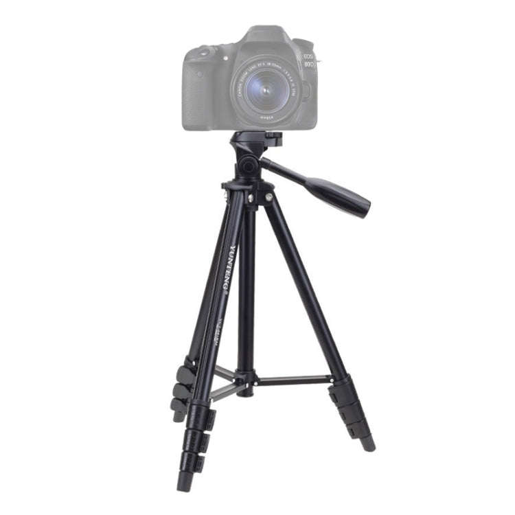 YUNTENG VCT-681 138cm SLR / Micro-SLR / Digital Cameras Tripod Stand, 4-Section Folding Aluminum ...