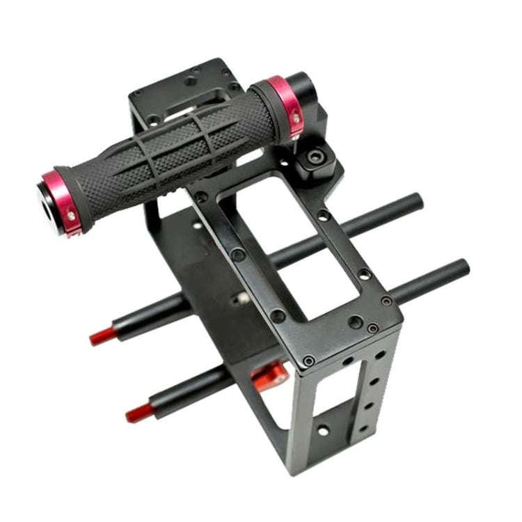 DEBO DET-08 Camera Cage Handle Kit for SLR Camera 5D2 / 5D3 (Black+Red)