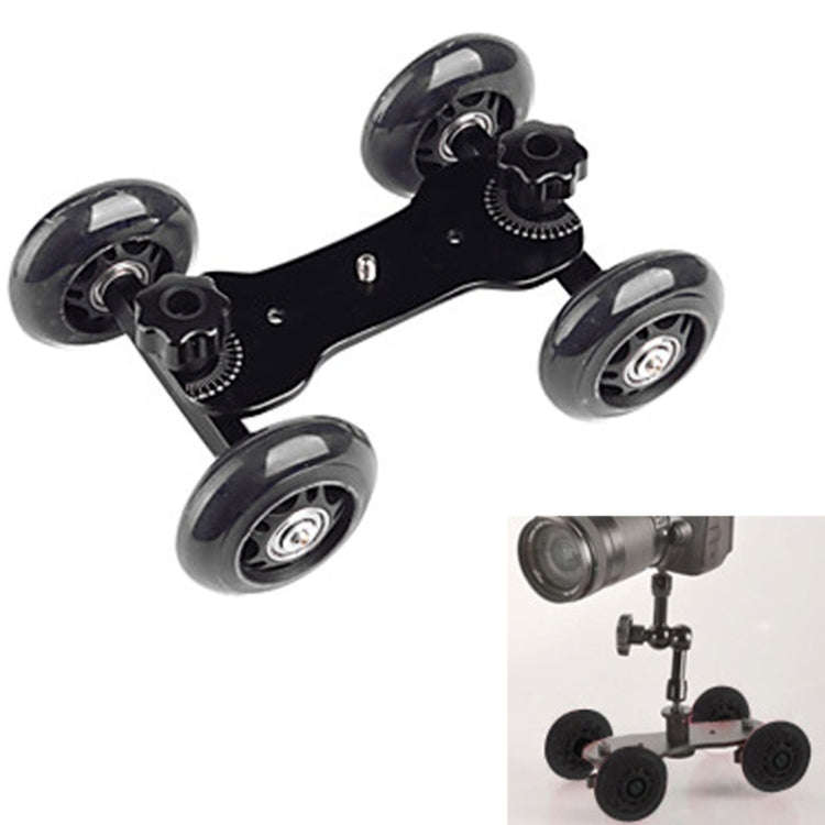 DEBO First Generation Camera Truck / Floor Table Video Slider Track Dolly Car for DSLR Camera / C...