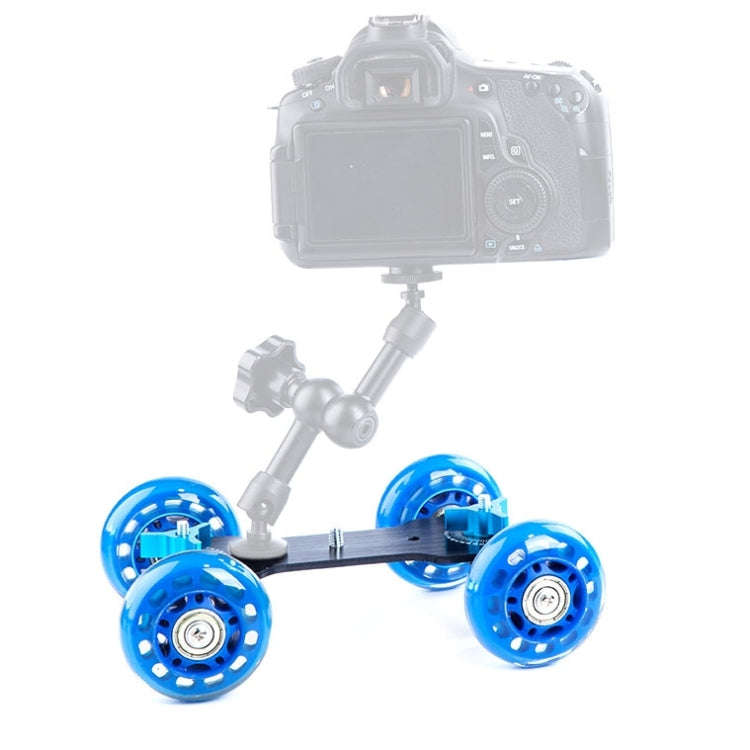 DEBO First Generation Camera Truck / Floor Table Video Slider Track Dolly Car for DSLR Camera / C...