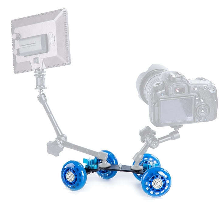 DEBO First Generation Camera Truck / Floor Table Video Slider Track Dolly Car for DSLR Camera / C...