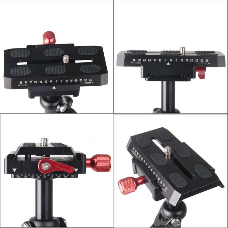 Letspro Adjustable Plate Carbon Fiber Slider Professional Stabilizer for Camera / DV / DSLR / Cam...