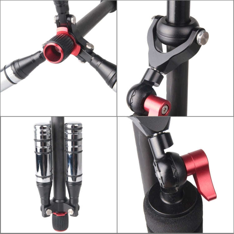 Letspro Adjustable Plate Carbon Fiber Slider Professional Stabilizer for Camera / DV / DSLR / Cam...
