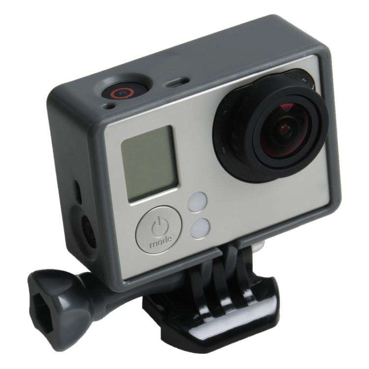 TMC High Quality Tripod Cradle Frame Mount Housing for GoPro HERO4 /3+ /3, HR191(Grey)