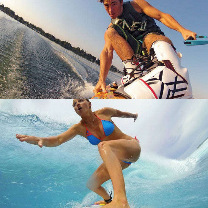 TMC 10 Items Board Mount Surf Snowboard Wakeboard Set for GoPro, Insta360, DJI and Other Action C...
