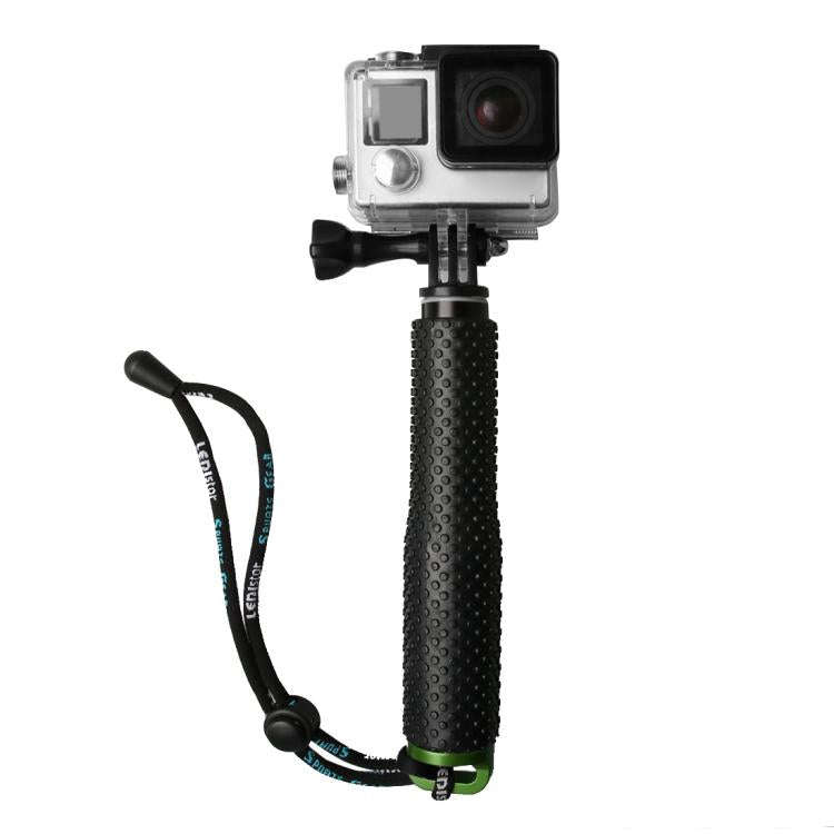 Handheld 49cm Extendable Pole Monopod with Screw for GoPro, Insta360, DJI and Other Action Camera...