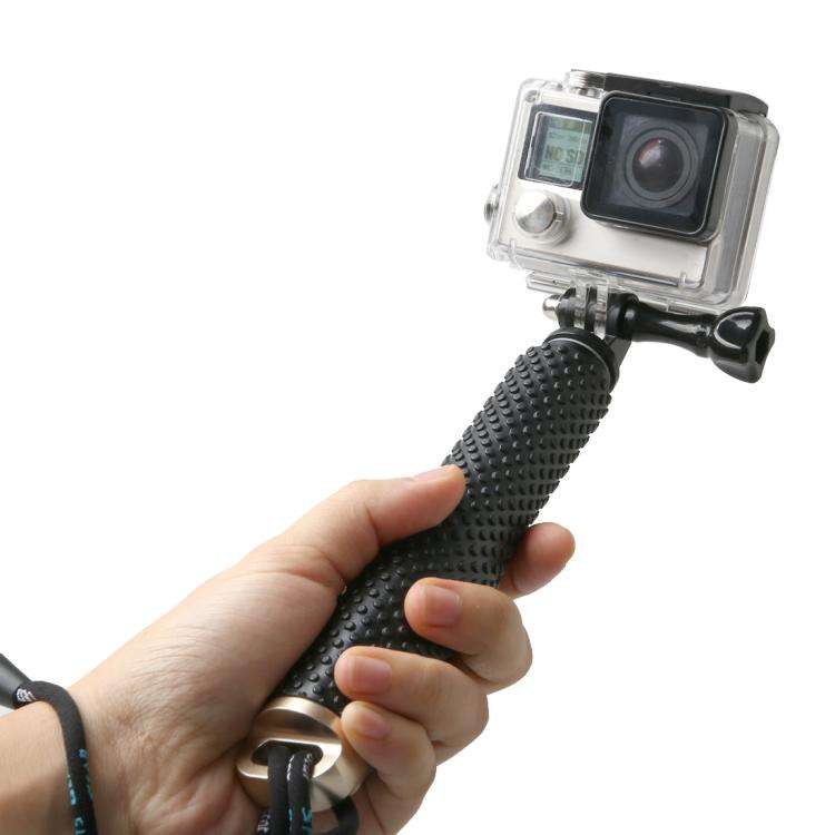 Handheld 49cm Extendable Pole Monopod with Screw for GoPro, Insta360, DJI and Other Action Camera...
