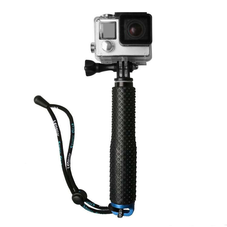 Handheld 49cm Extendable Pole Monopod with Screw for GoPro, Insta360, DJI and Other Action Camera...