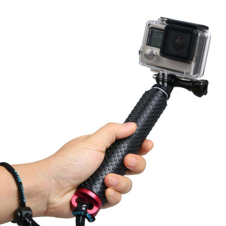 Handheld 49cm Extendable Pole Monopod with Screw for GoPro, Insta360, DJI and Other Action Camera...