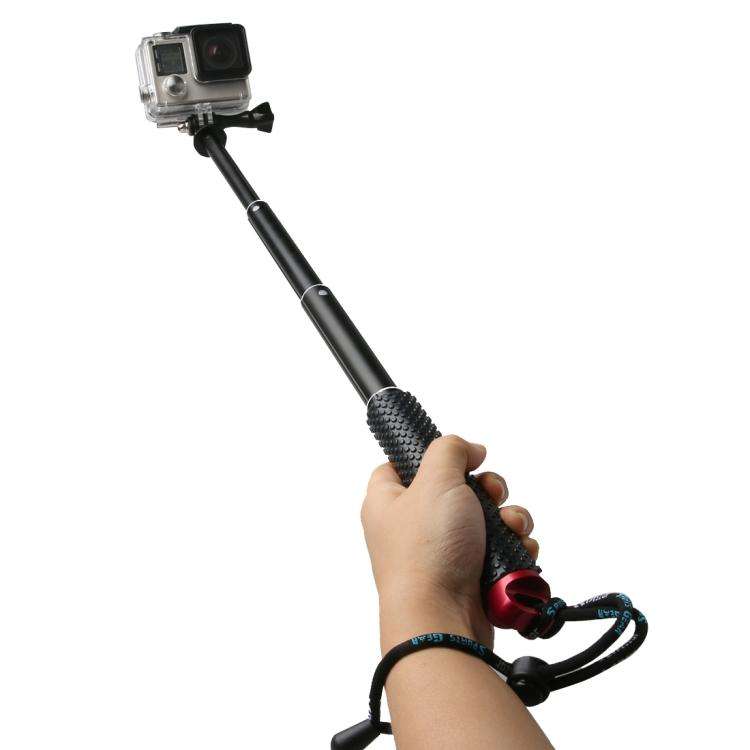 Handheld 49cm Extendable Pole Monopod with Screw for GoPro, Insta360, DJI and Other Action Camera...