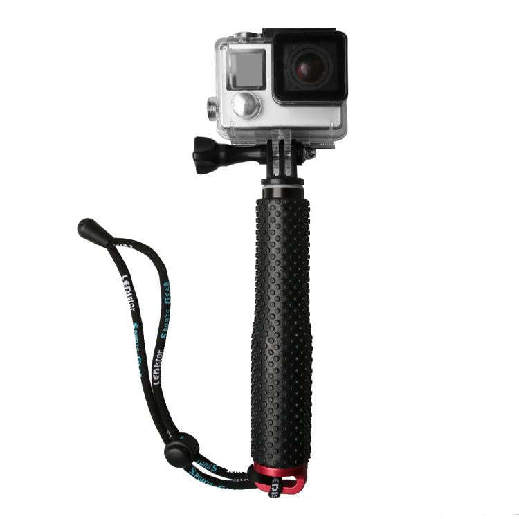 Handheld 49cm Extendable Pole Monopod with Screw for GoPro, Insta360, DJI and Other Action Camera...