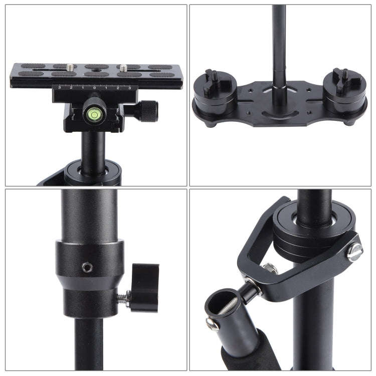 Camera Steadicam Handheld Stabilizer for Camcorder DV Video Camera DSLR(Black)