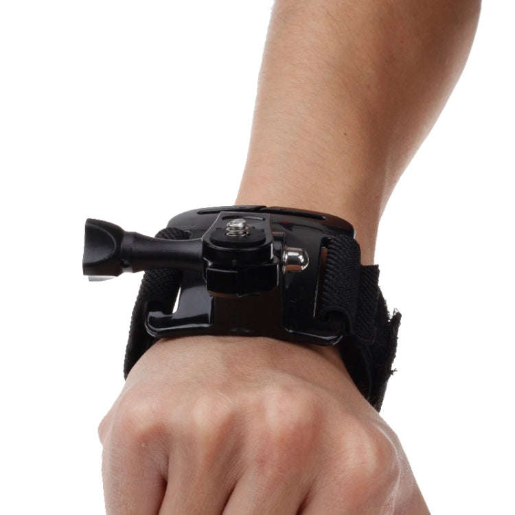 GP110 Arm Belt / Wrist Strap + Connecter Mount for GoPro, Insta360, DJI and Other Action Cameras(...