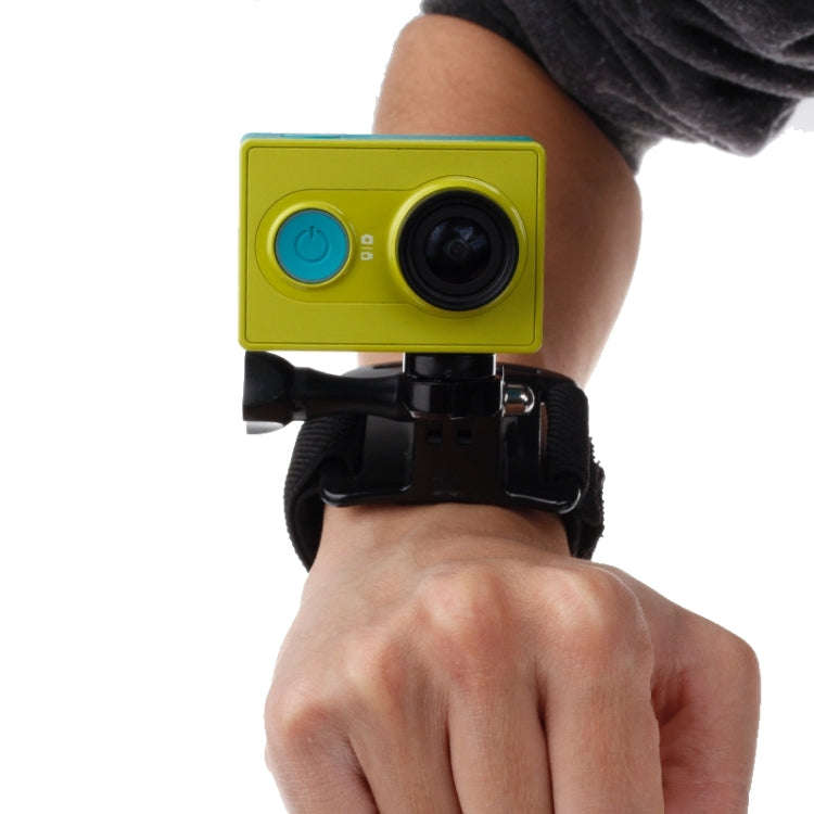 GP110 Arm Belt / Wrist Strap + Connecter Mount for GoPro, Insta360, DJI and Other Action Cameras(...