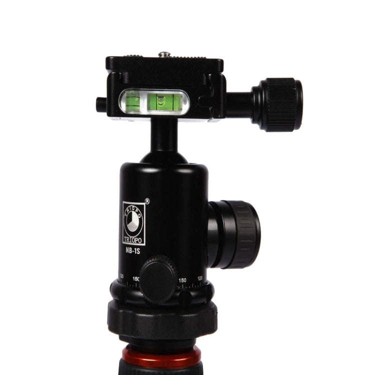 Triopo MT-2504C Adjustable Portable Aluminum Tripod with NB-1S Ball Head for Canon Nikon Sony DSL...