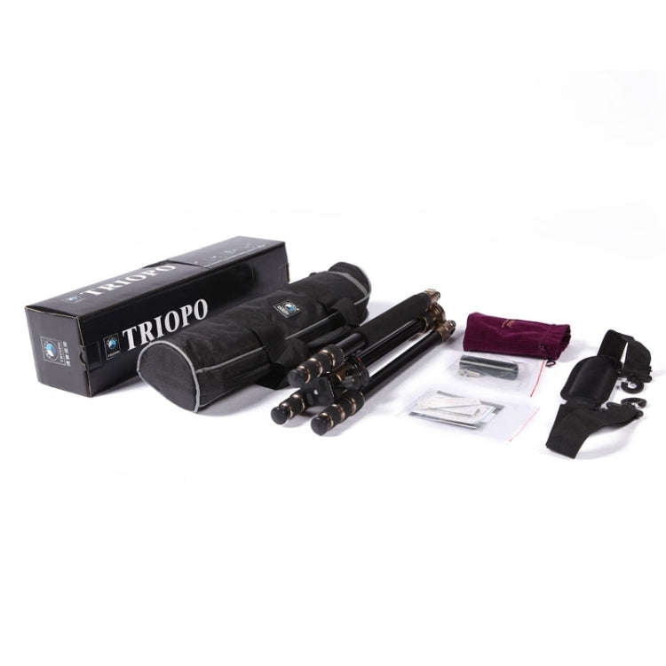 Triopo MT-2504C Adjustable Portable Aluminum Tripod with NB-1S Ball Head for Canon Nikon Sony DSL...