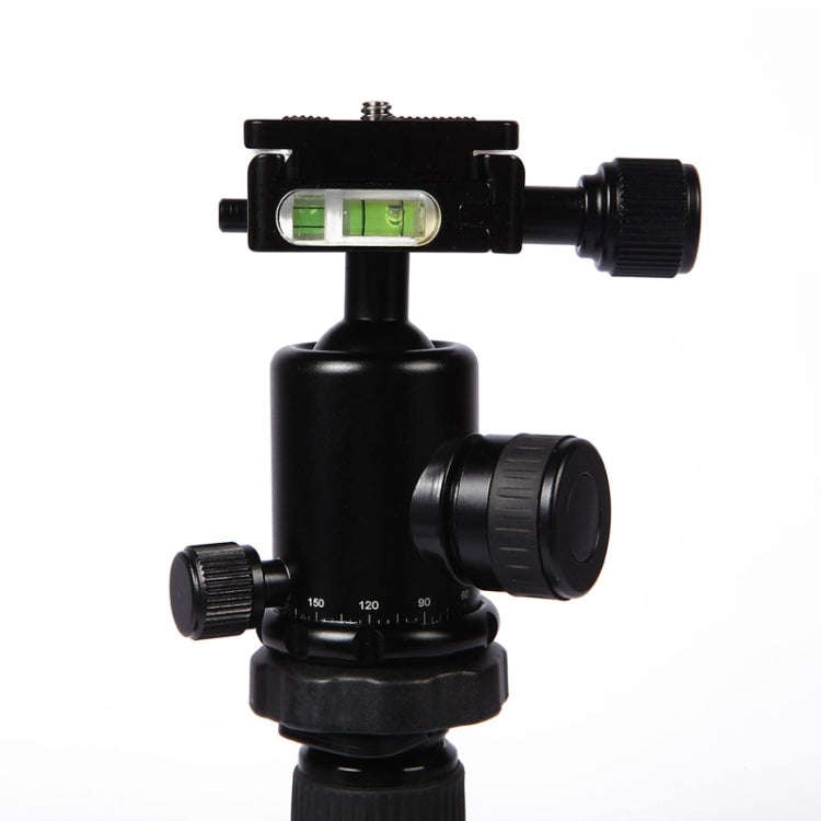 Triopo MT-2505C Adjustable Portable Aluminum Tripod (Gold) with NB-1S Ball Head (Black) for Canon...