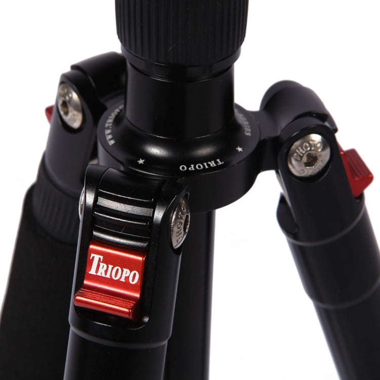 Triopo MT-2505C Adjustable Portable Aluminum Tripod (Gold) with NB-1S Ball Head (Black) for Canon...