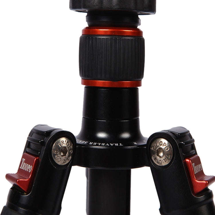 Triopo GT-2504X8.C Adjustable Portable Carbon Fiber Tripod with B-1 Aluminum Ball Head for Canon ...