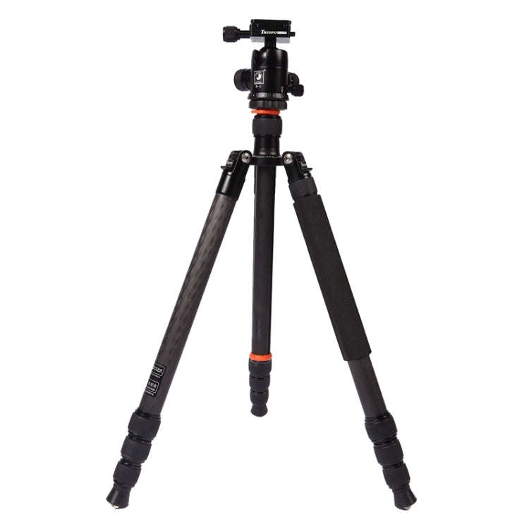 Triopo GT-2804X8.C Adjustable Portable Carbon Fiber Tripod with B-2 Aluminum Ball Head for Canon ...