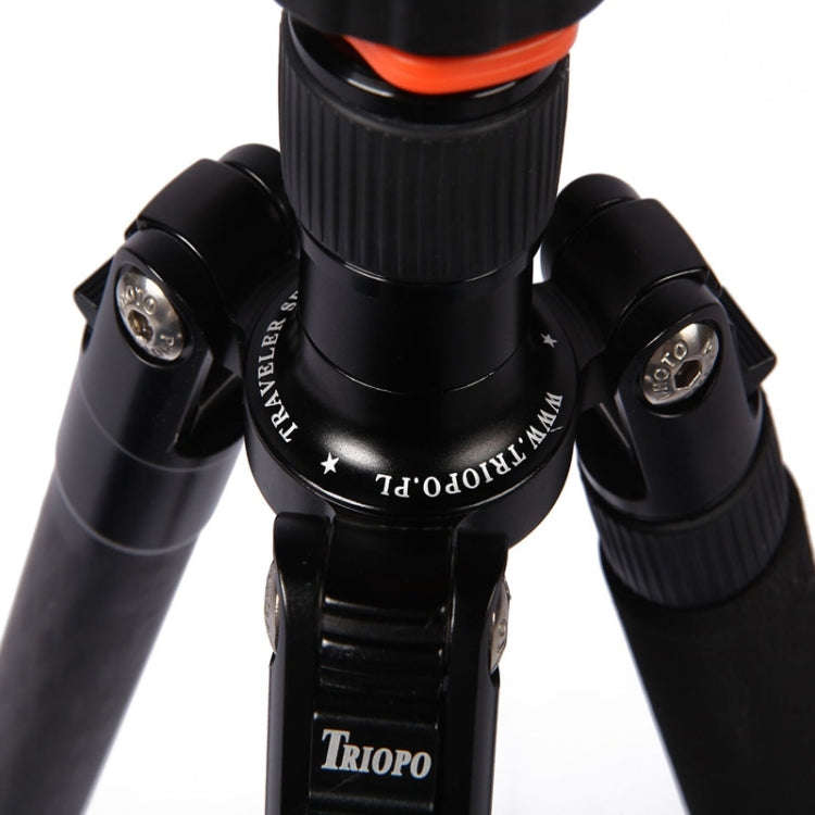 Triopo GT-2804X8.C Adjustable Portable Carbon Fiber Tripod with B-2 Aluminum Ball Head for Canon ...