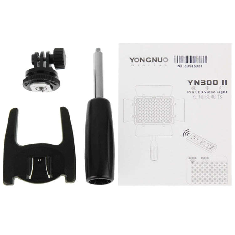 YONGNUO YN300 II LED Video Camera Light Color Temperature Adjustable Dimming