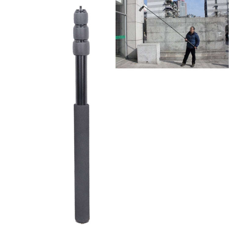 Aluminum Alloy Handheld Boom Pole Holder for SLR Camera / LED Light Microphone, Max Length: 173cm...