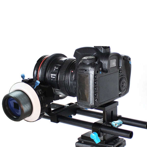 YELANGU YLG0103D F4 Limit Follow Focus with Adjustable Gear Ring Belt for Canon / Nikon / Video C...