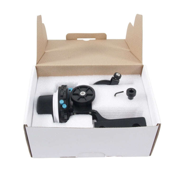 YELANGU YLG0103D F4 Limit Follow Focus with Adjustable Gear Ring Belt for Canon / Nikon / Video C...
