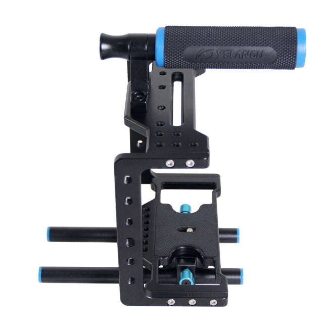 YELANGU YLG0108D Protective Cage Handle Stabilizer Top Set for DSLR Camera